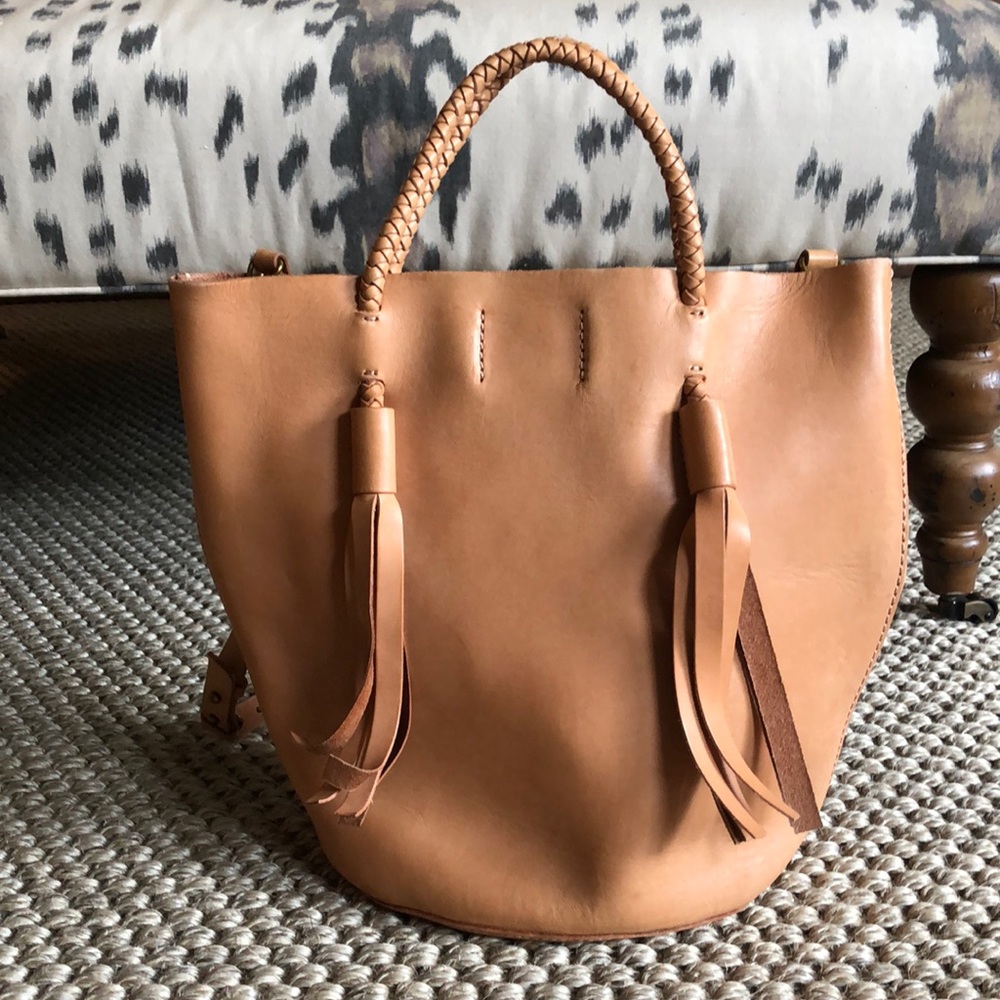 Madewell Austin Tassel tote crossbody